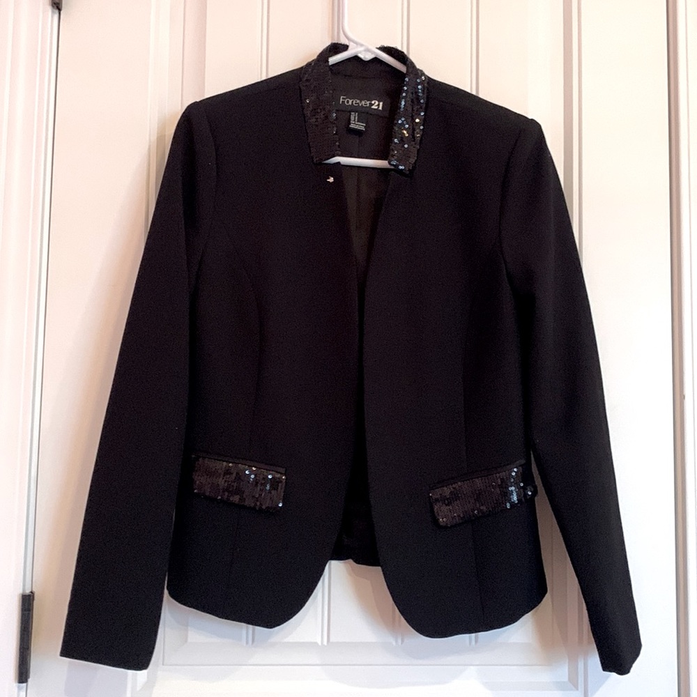 Forever 21 Black Suit Jacket